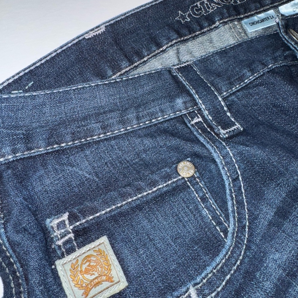 Cinch Dark Blue Denim Jeans